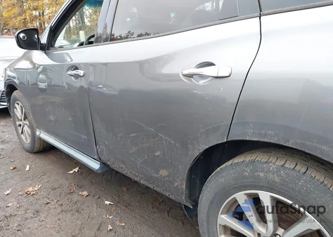 2015 Nissan Pathfinder S из США, поврежденный, VIN 5N1AR2MM5FC649749